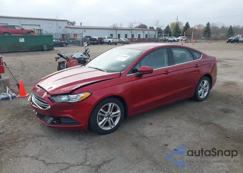 2018 Ford Fusion Se z USA, uszkodzony, nr VIN 3FA6P0HD2JR239635
